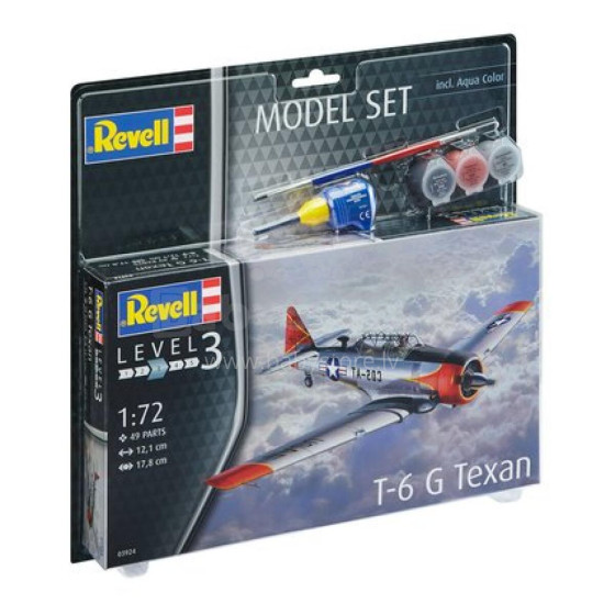 REVELL rinkinys Set T-6 G Texan, 63924