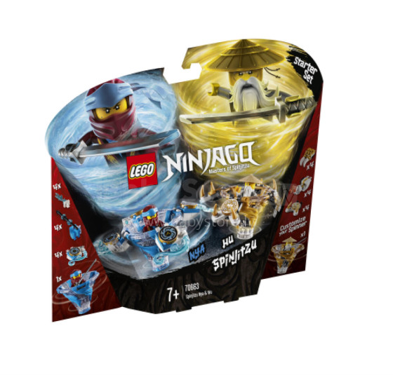 70663 LEGO® NINJAGO® Spinjitzu Nya ir Wu