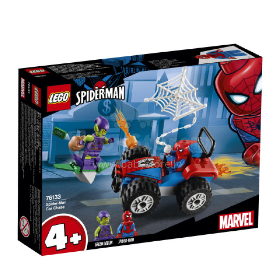 76133 LEGO® Marvel Super Heroes Spider-Man automobilių gaudynės