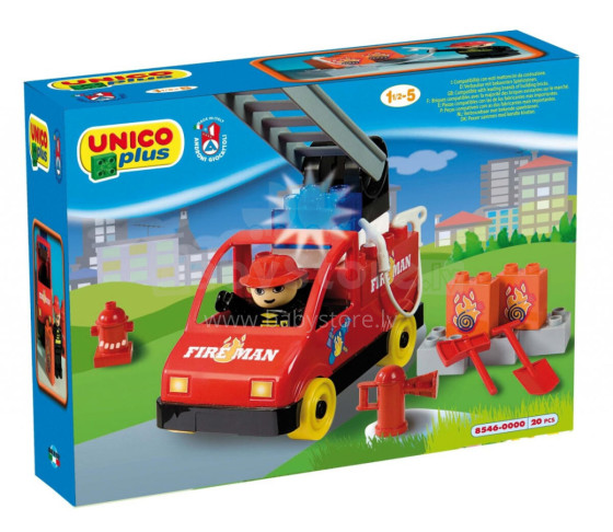 UNICO Constructor Fire truck, 8546-0000