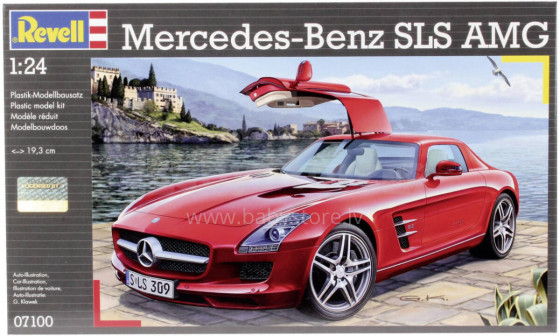 REVELL modelis sudedama mašina Mercedes-Benz SLS AMG