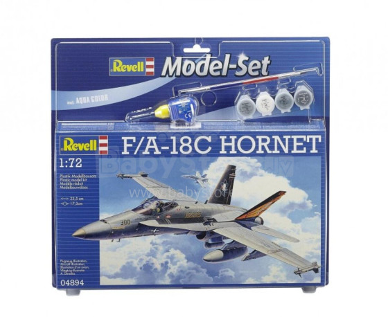 REVELL model folding plane F/A-18C Hornet, 64894