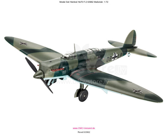 REVELL set Heinkel He70 F-2 1:72, 63962