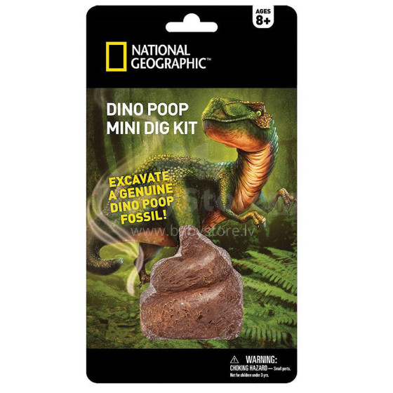 NATIONAL GEOGRAPHIC set Carded Mini Dig Dino Poop, NGMDIGPOOP