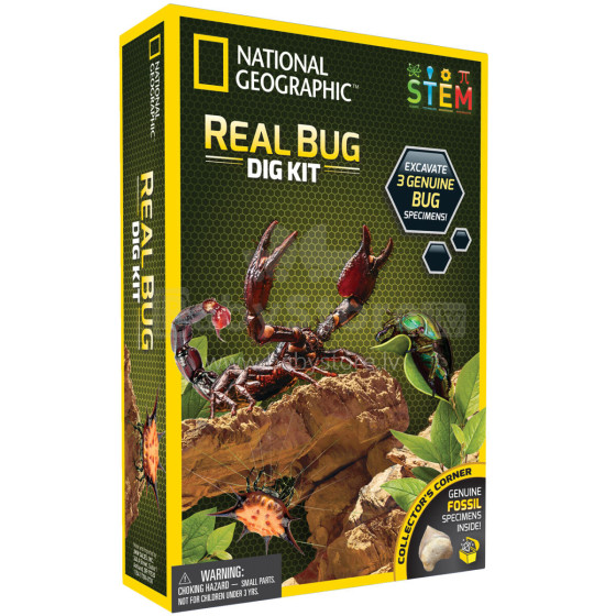 NATIONAL GEOGRAPHIC set Bug Dig Kit, NGBUG