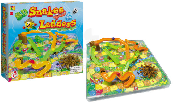 3D Snakes & Ladders