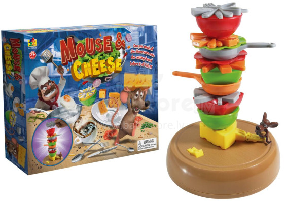 TOP GAMES galda spēle Mouse&Cheese, 3525