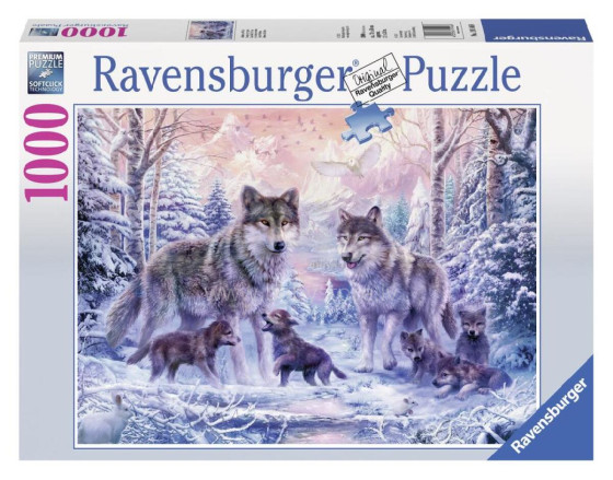 RAVENSBURGER puzzle Arctic wolf, 1000d., 191468