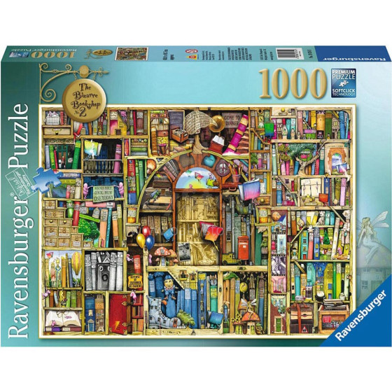 RAVENSBURGER dėlionė The Bizarre Bookshop 2 1000 d, 193141