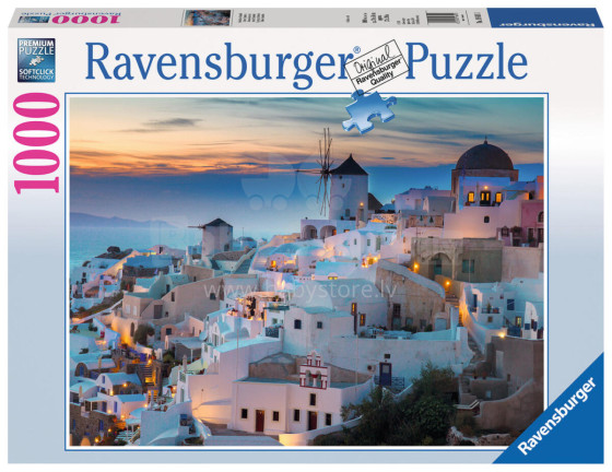 RAVENSBURGER puzzle Santorini  1000 p, 196111