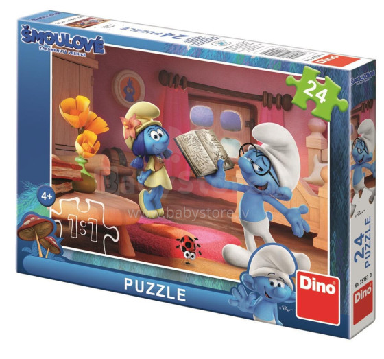  PUZZLE SMURF 3: A MOMENT OF POERTY 24 PCS