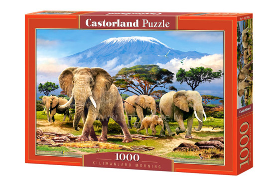 CASTORLAND puzzle Kilimanjaro Morning, 1000 el.  C-103188-2