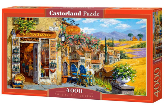 CASTORLAND puzzle Colors of Tuscany, 4000 el.  C-400171-2