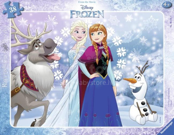 RAVENSBURGER dėlionė Frozen 30-48 vnt., 06141