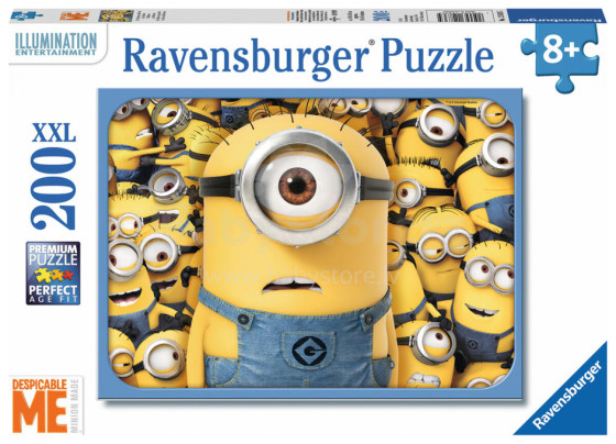 RAVENSBURGER dėlionė Minions 200vnt., 12836