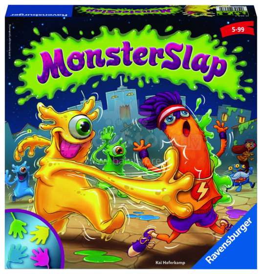 RAVENSBURGER galda spēle Monster Slap, 21428