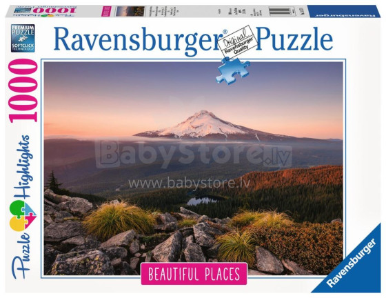 RAVENSBURGER puzzle Stratovulkan Mount Hood 1000p, 15157