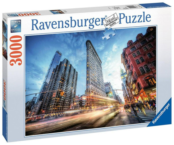 RAVENSBURGER dėlionė Flat Iron Building 3000vnt, 17075