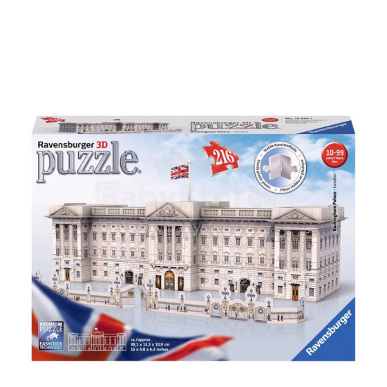 RAVENSBURGER dėlionė Buckingham Palace 216vnt, 12524