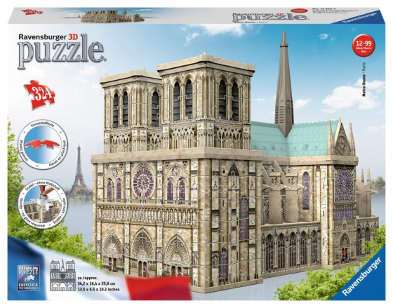 RAVENSBURGER dėlionė Notre Dame 216vnt, 12523