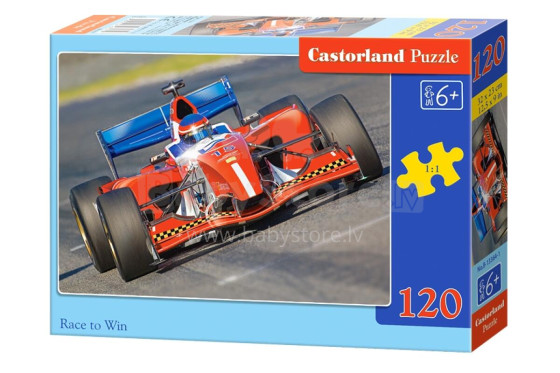 CASTORLAND puzzle Race to Win, 120 el. B-13364-1