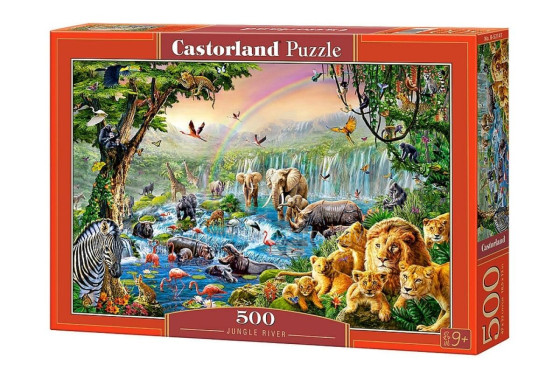 CASTORLAND puzzle Jungle River, 500 el.  B-52141