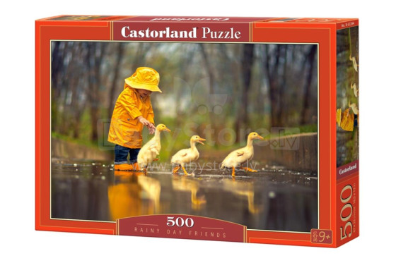 CASTORLAND puzzle Rainy Day Friends, 500 el.  B-52264