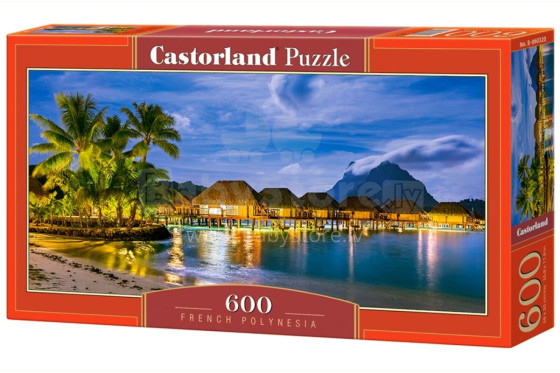 CASTORLAND puzzle French Polynesia, 600 el.  B-060320