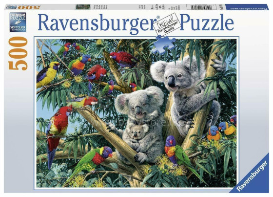 RAVENSBURGER puzzle Koalas in a tree, 500psc., 14826