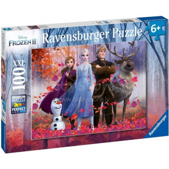 RAVENSBURGER puzle Frozen 2 Magic of the forest, 100pcs.,