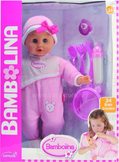 BAMBOLINA talikng baby doll Bebe (24words), BD301