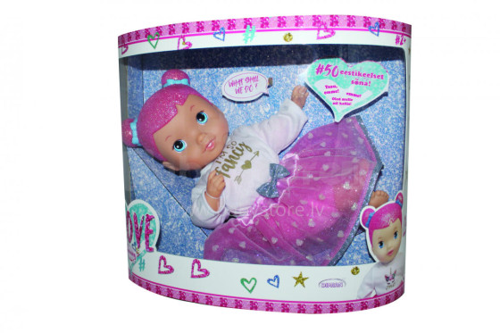 BAMBOLINA soft doll with Estonian 50 words, 46cm, 1202EE