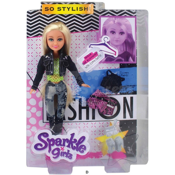 SPARKLE GIRLZ lėlė su papildoma apranga Fashion, 100243