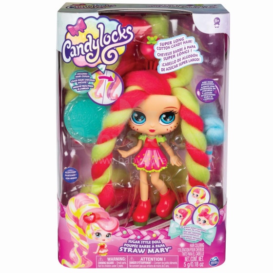 CANDYLOCKS doll with accessories Delux, asort., 6052313