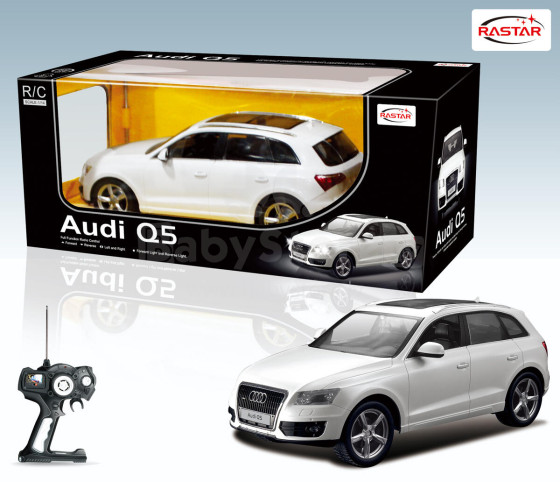 RASTAR automodelis valdomas 1:14 scale Audi q5, 38500