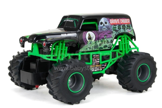 NEW BRIGHT 1:24 radiovadams auto FF Monster Jam, 2430