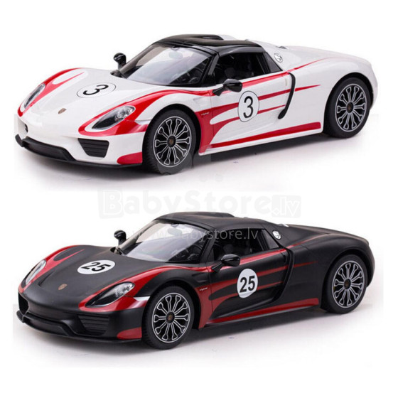 RASTAR automodelis valdomas RC 1:14 Porsche 918, 70770