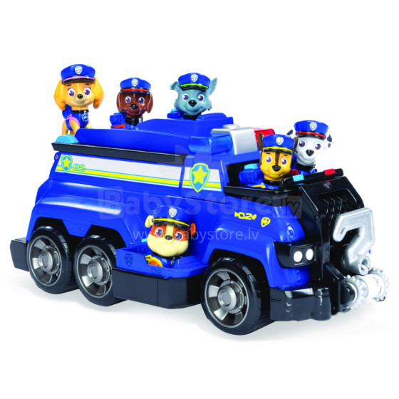 PAW PATROL transporto priemonė Team Rescue Chase, 6052956