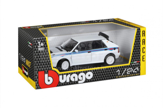 BBURAGO automodelis 1/24 Racing Lancia Delta HF Integrale EVO 2, 18-28006