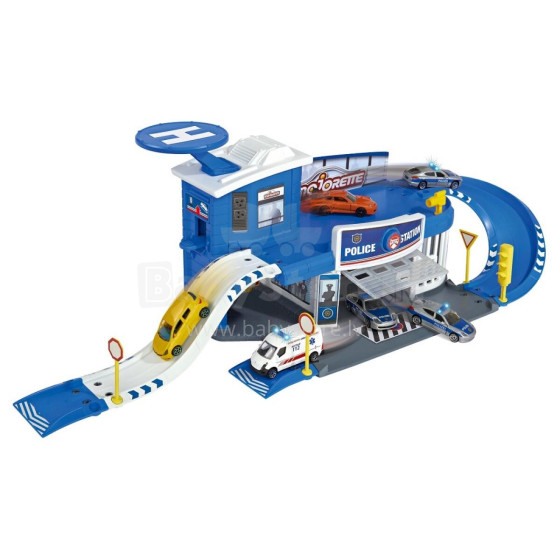 MAJORETTE Creatix Police Station + 1 Car, 212050012038