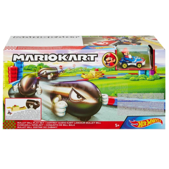 HOT WHEELS paleidiklis Mario Kart, GKY54