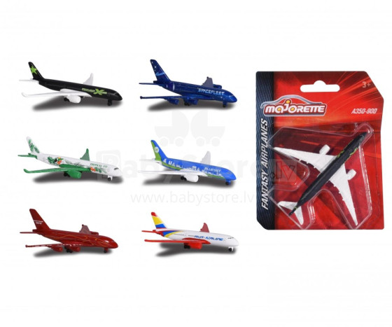 MAJORETTE airplane Fantasy 8 asst, 212053120