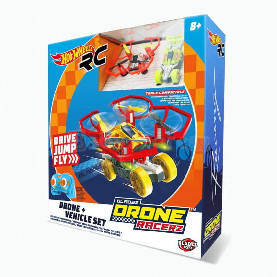 MONDO ULTRADRONE Hot wheels dronas-mašinėlė SC X, 63568