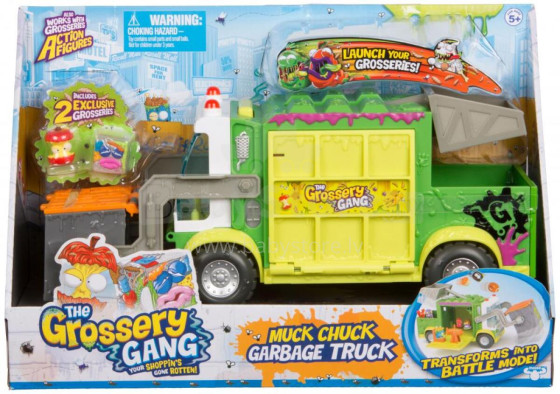 GROSSERY GANG komplekts Garbage Truck S3, 69036