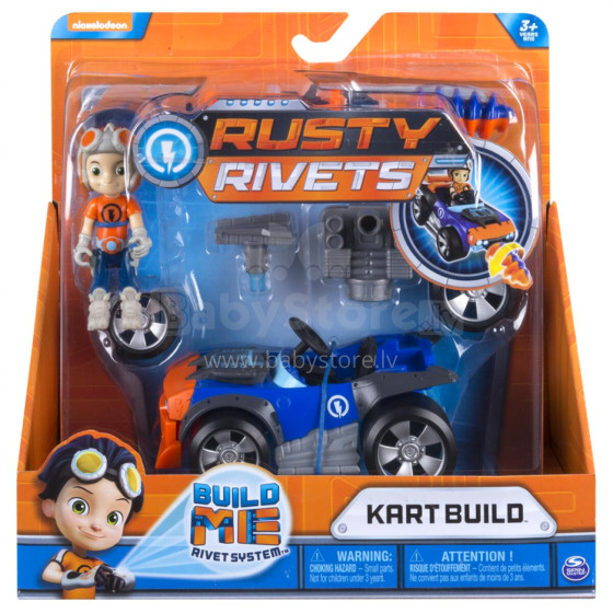 RUSTY RIVETS figūrėlių rinkinys transporto priemonių konstravimas, 6033999