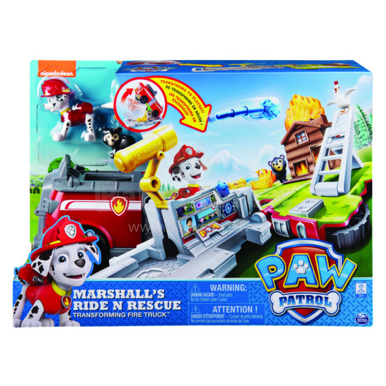 PAW PATROL rinkinys Ride and Rescue, 6046797