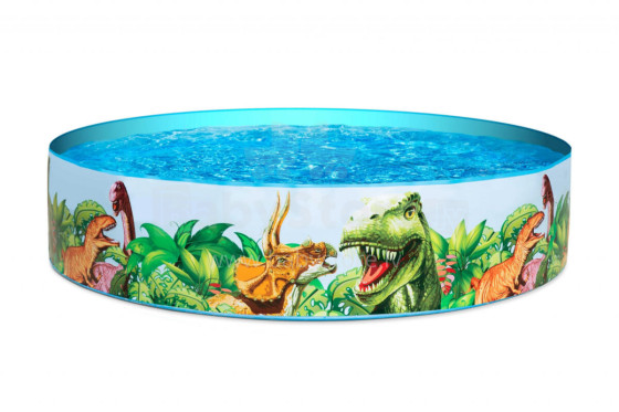 BESTWAY baseinas Dinosaur Fill'N Fun 1.83m x H38cm, 55022