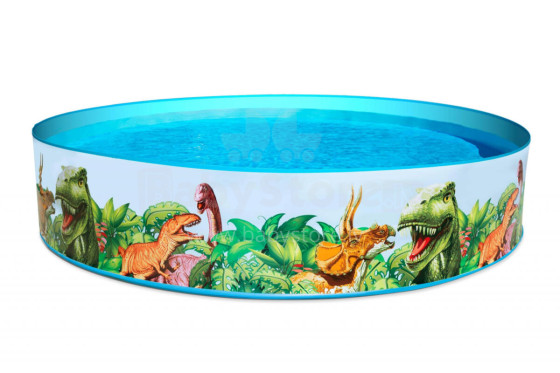 BESTWAY baseinas Dinosaur Fill'N Fun 2.44m x H46cm, 55001