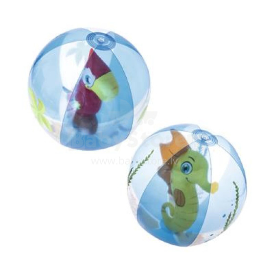 BESTWAY kamuolys Friendly Critter Beach Ball 51cm, 31041