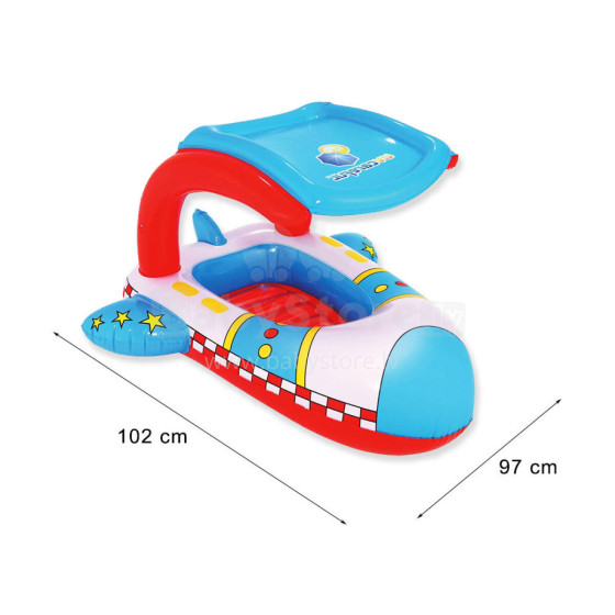 BESTWAY  rotaļu baseins Pool Float 102 x 97cm , 34100